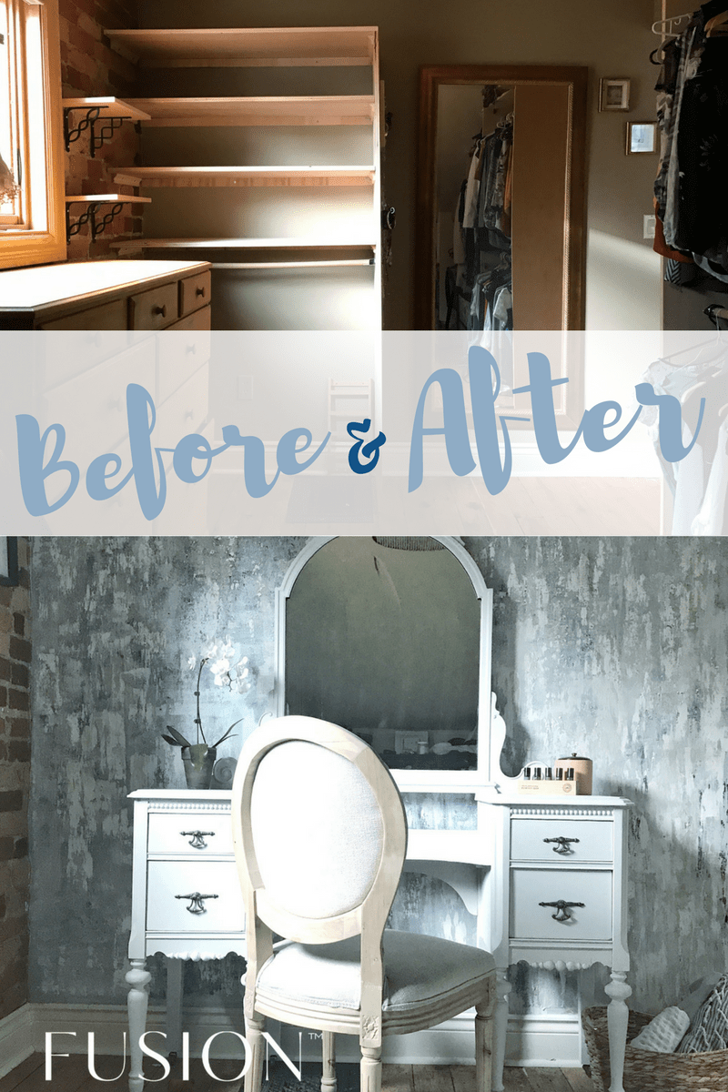 How to Create Textured Vintage Walls Fusion™ Mineral Paint