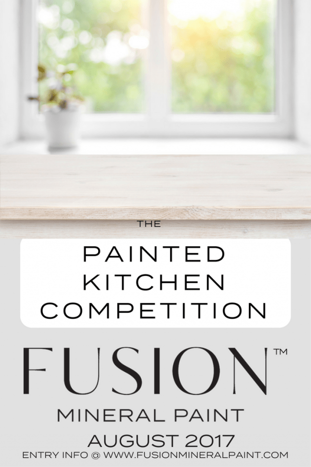 Painted Kitchen Competition! Fusion™ Mineral Paint