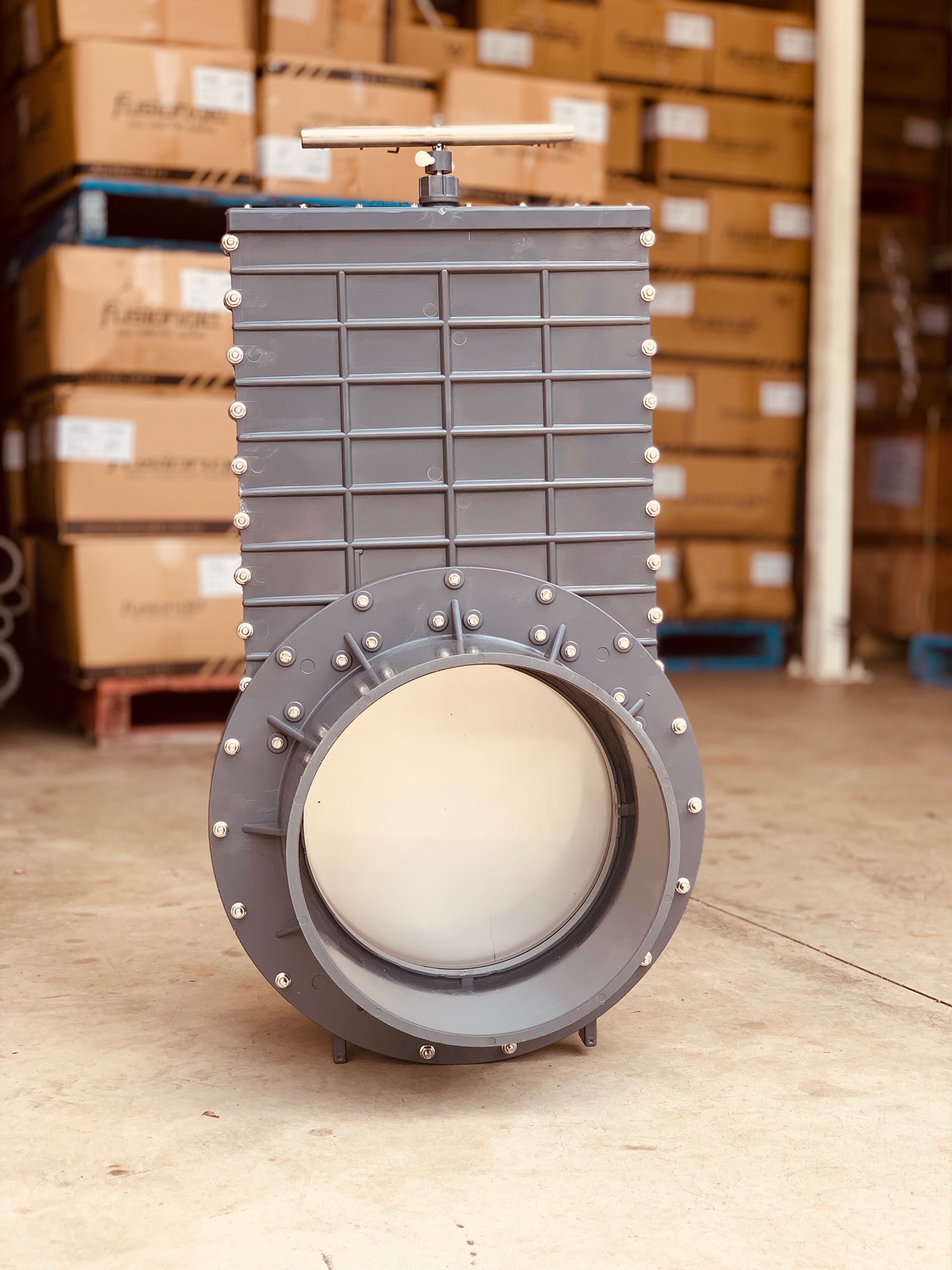 Industrial PVC Sliding Gate Valve Fusion QLD Pty Ltd