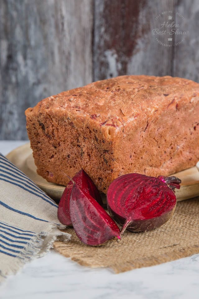 Great Looking & Easy Beetroot Bread Recipe {Egg Free} Fuss Free Flavours
