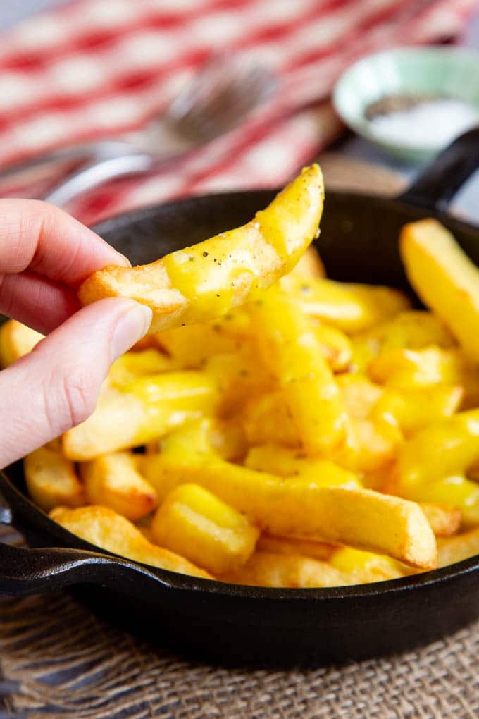 Easy Cheesy Chips (Cheese Fries) Fuss Free Flavours