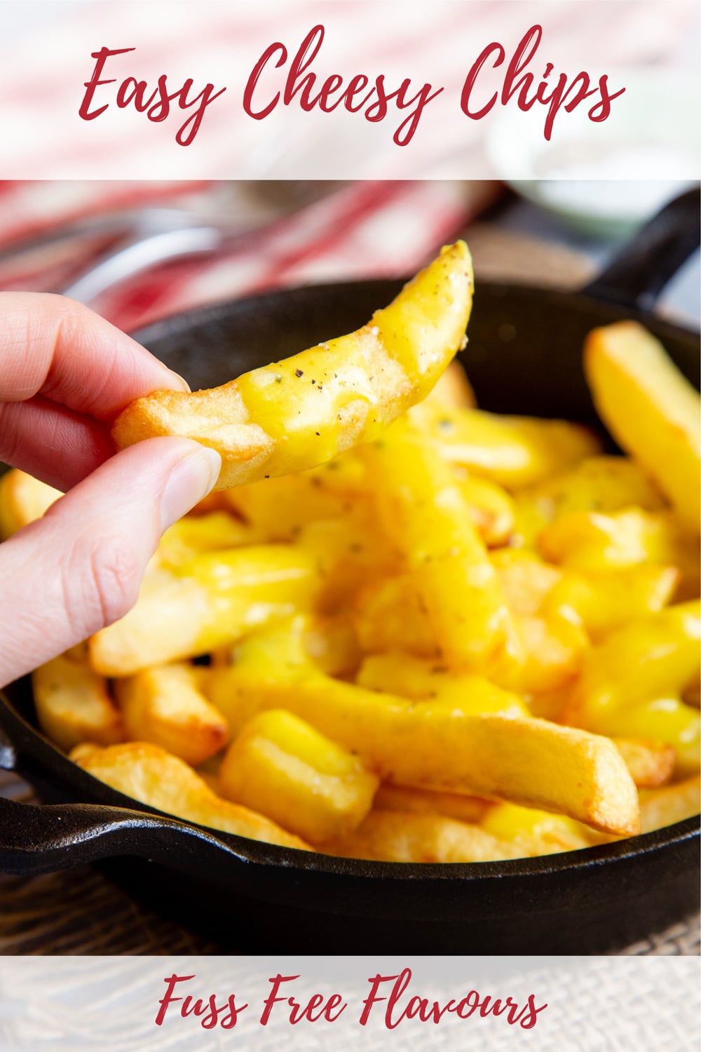 Easy Cheesy Chips (Cheese Fries) Fuss Free Flavours