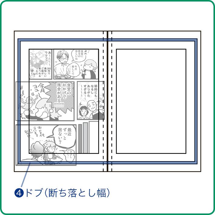 データマンガの基本仕様 原稿サイズ データ漫画作成ガイドライン 株式会社二葉企画