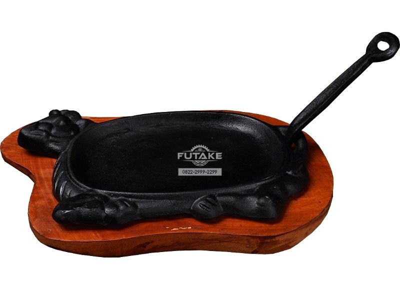 Hot Plate (Piring Steak) Bentuk Sapi Berkualitas Pusat Spesialis