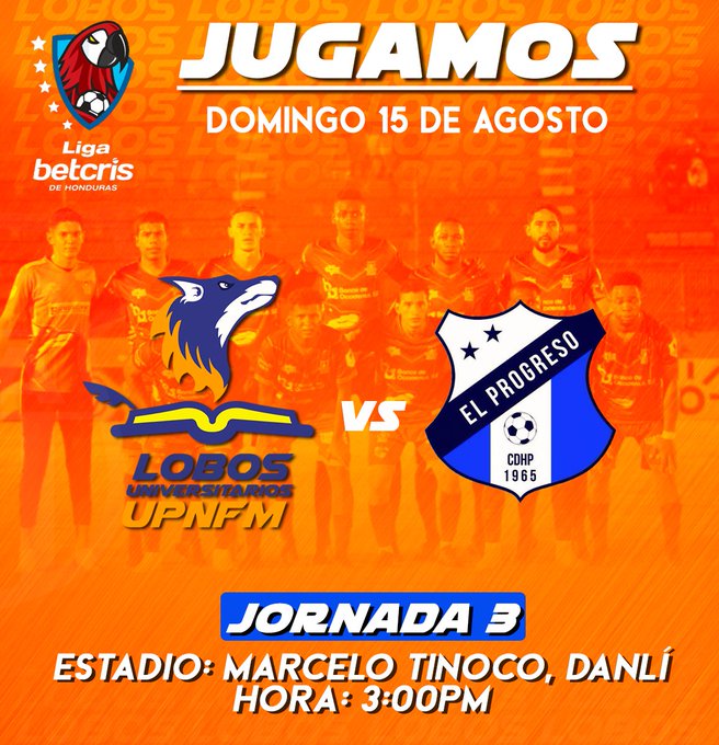 ¿Dónde ver en vivo Lobos vs Honduras Progreso por la Liga Nacional de