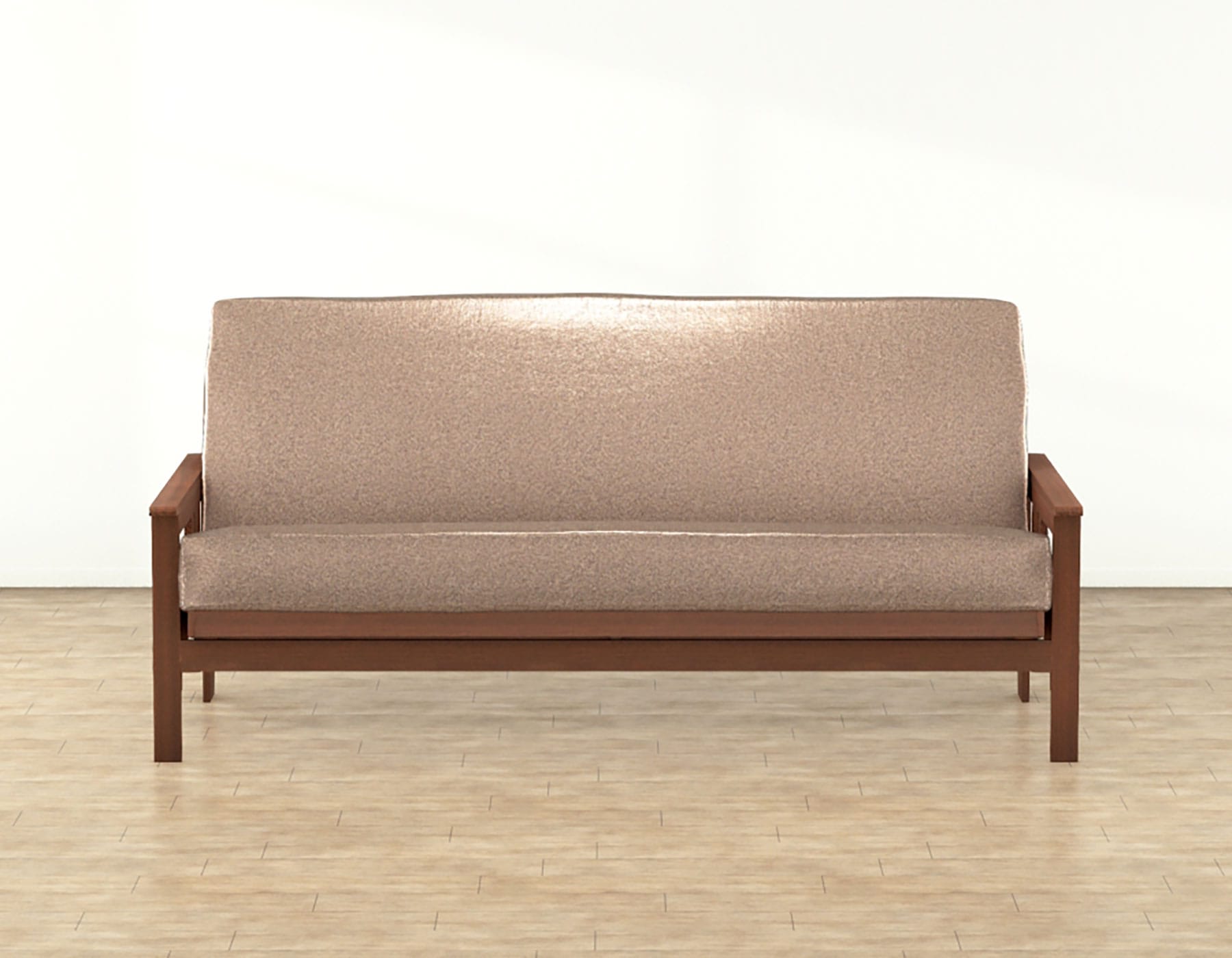 Rendezvous French Pink Futon Cover at Futonland