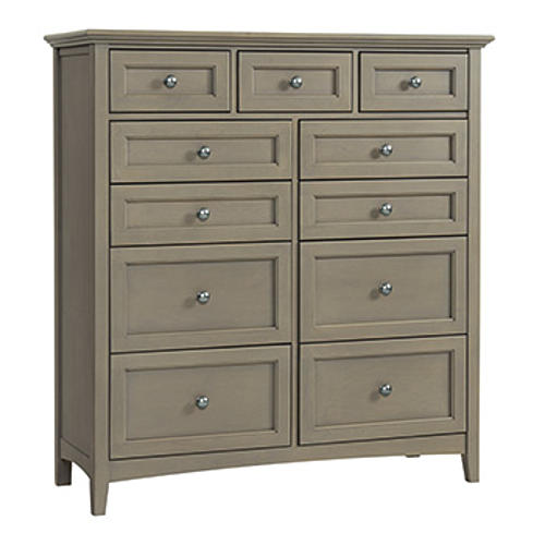 40 Inch Classic Solid Wood 4Drawer Chest Walnut at Futonland
