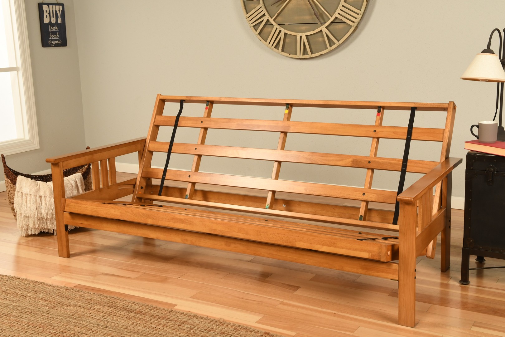 Wood Futon Frame Monterey Butternut Futon World