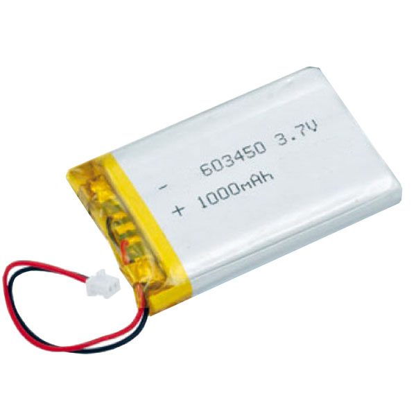 Batteria ai polimeri di litio 3,7 V 1000 mA 2 mm