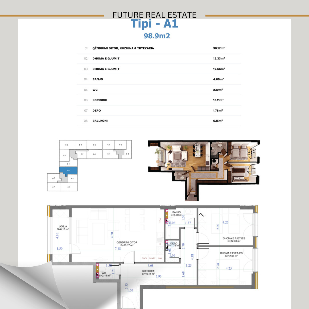 Banesa në SHITJE/Prishtinë Future Real Estate