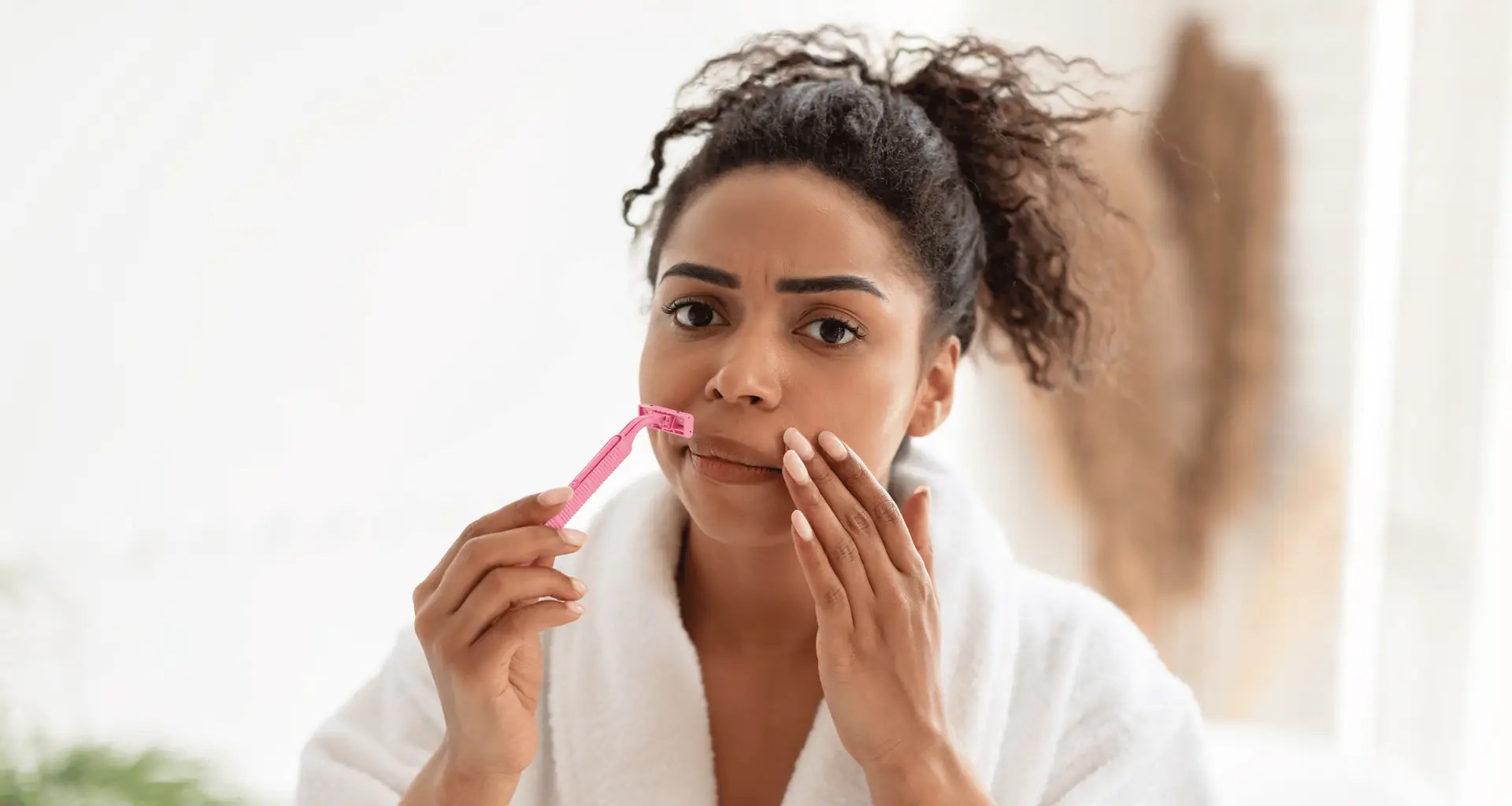 PCOS facial hair FUTURE WOMAN