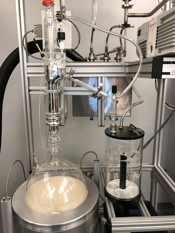 FS BR Instrument 9200 CODS A 22 Spinning Band Distillation System