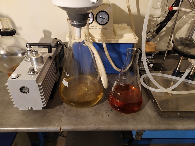HG Lab, Ethanol Remediation Attempt Solvent Recovery Future4200