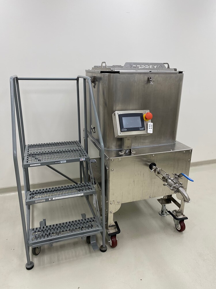 Osprey 75 Gallon Commercial Washing Machine Equipment For Sale Future4200