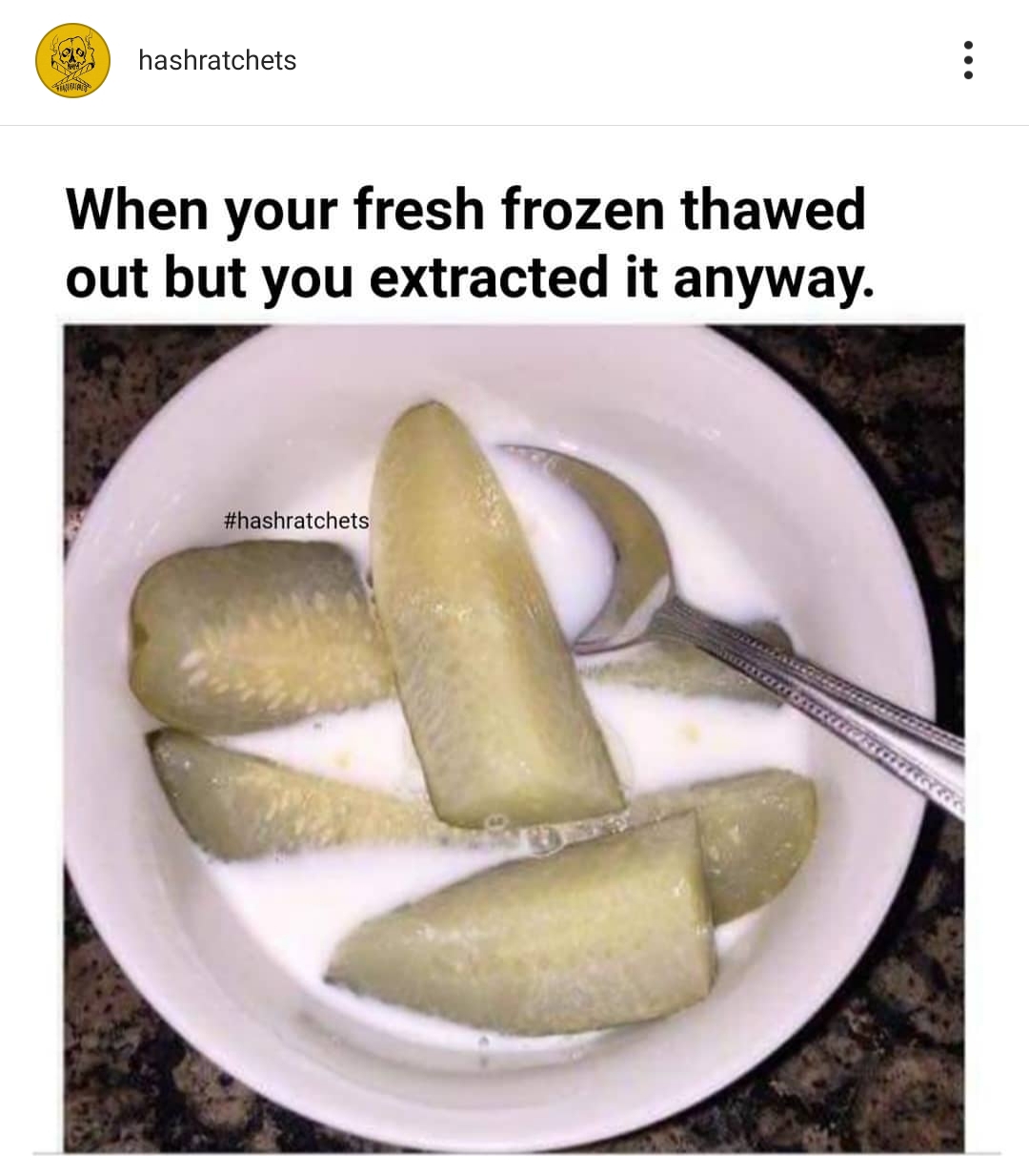 Fresh frozen thawed a little, still good? CannaBusiness Future4200