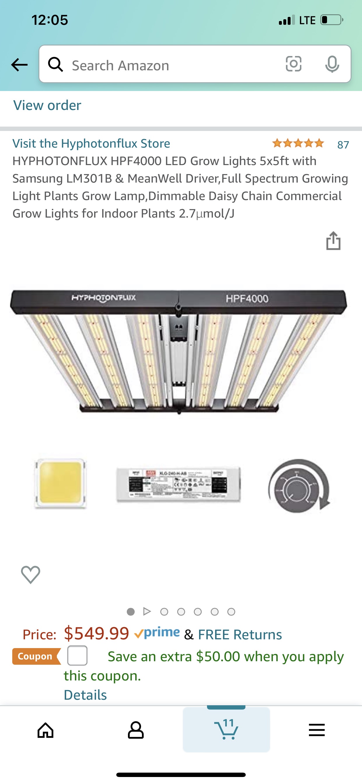 Best LED on the market vs cheaper Amazon options Botany and