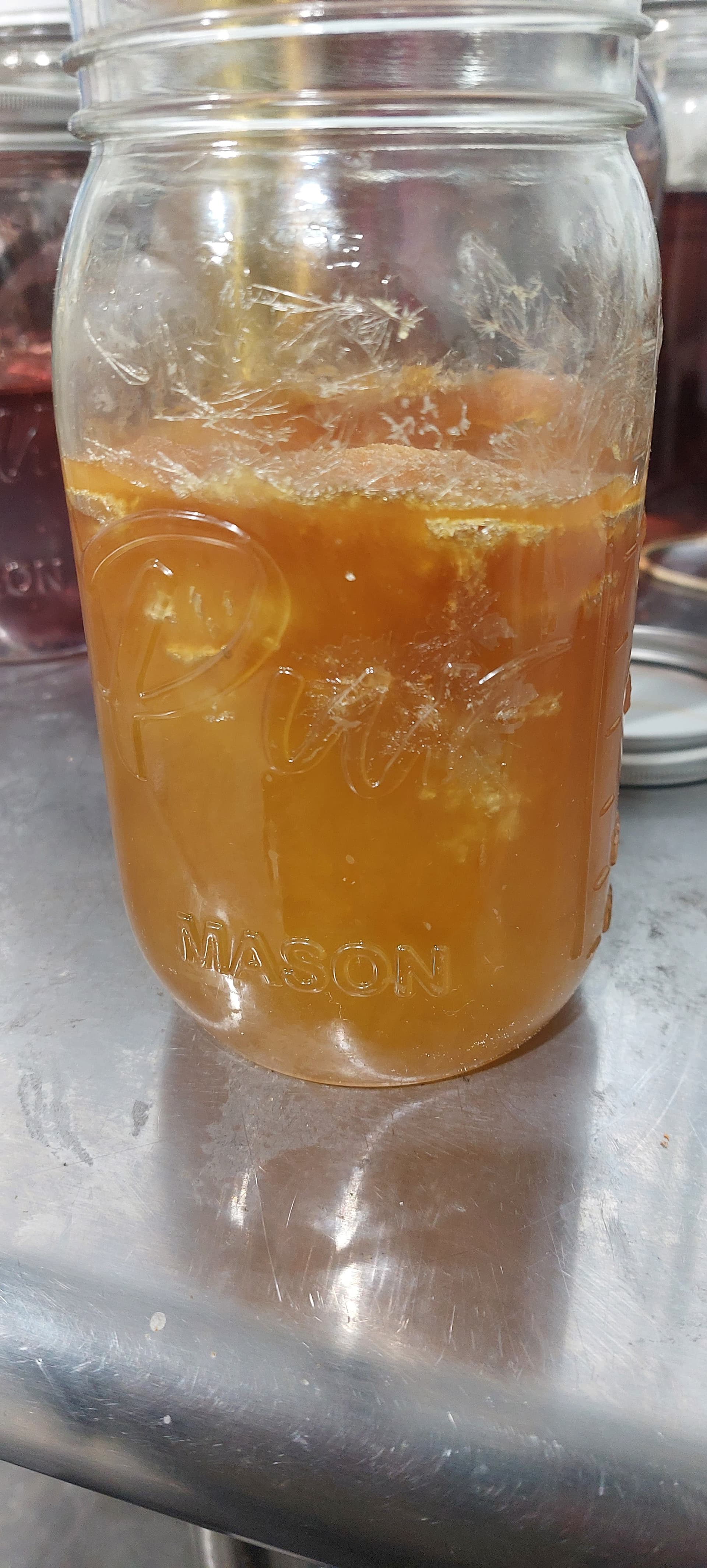 What causes a cloudy bottom in a distillate jar? Help Support and