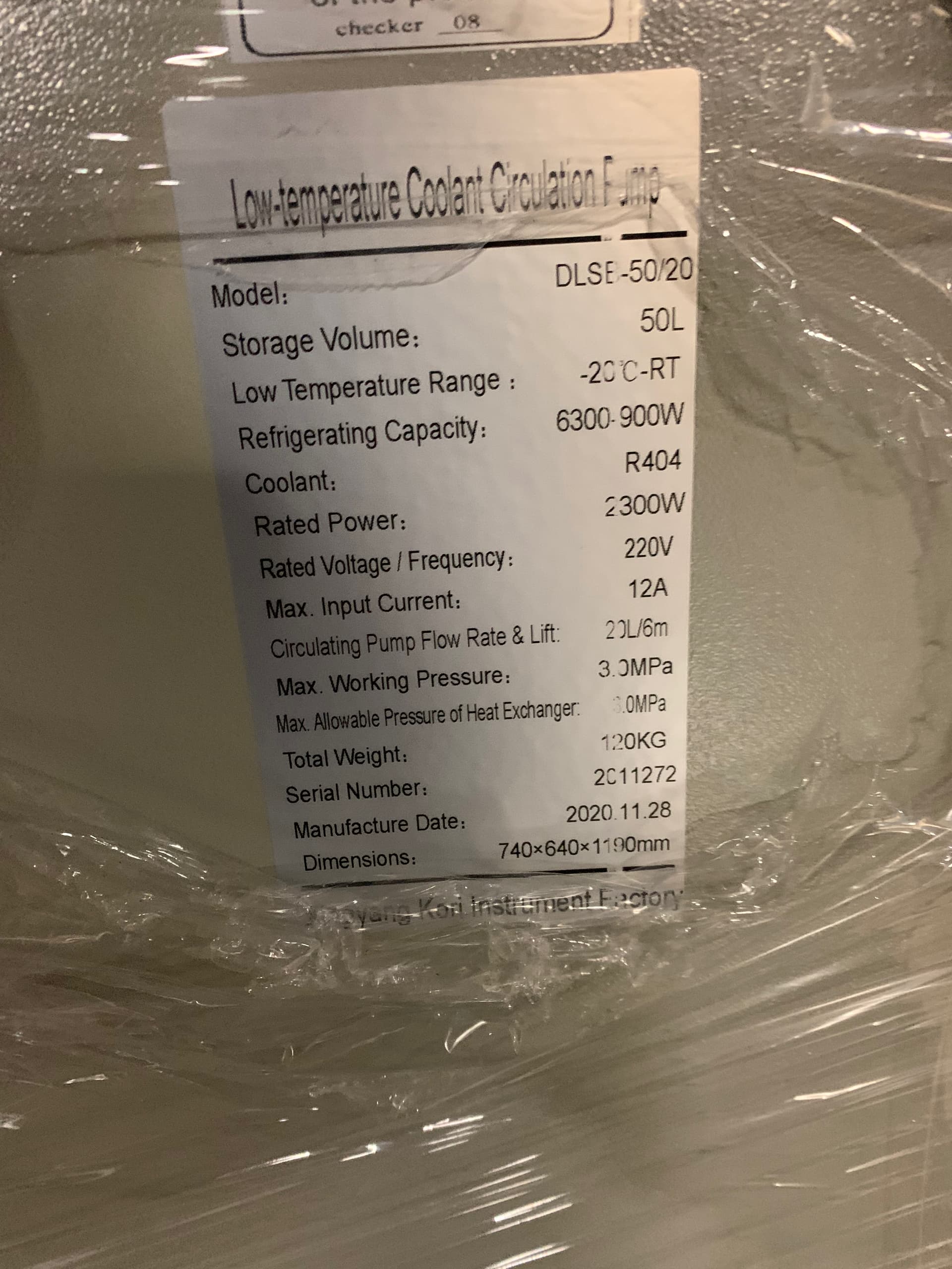 Selling new chiller/heaters and 50L roto cheap cheap Equipment For