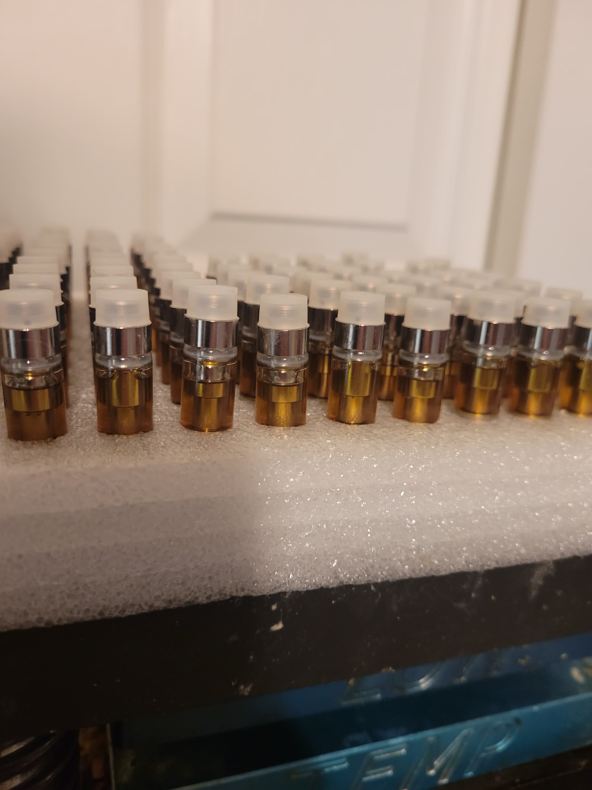 Getting rid of bubbles in live rosin carts Pre/PostProcessing