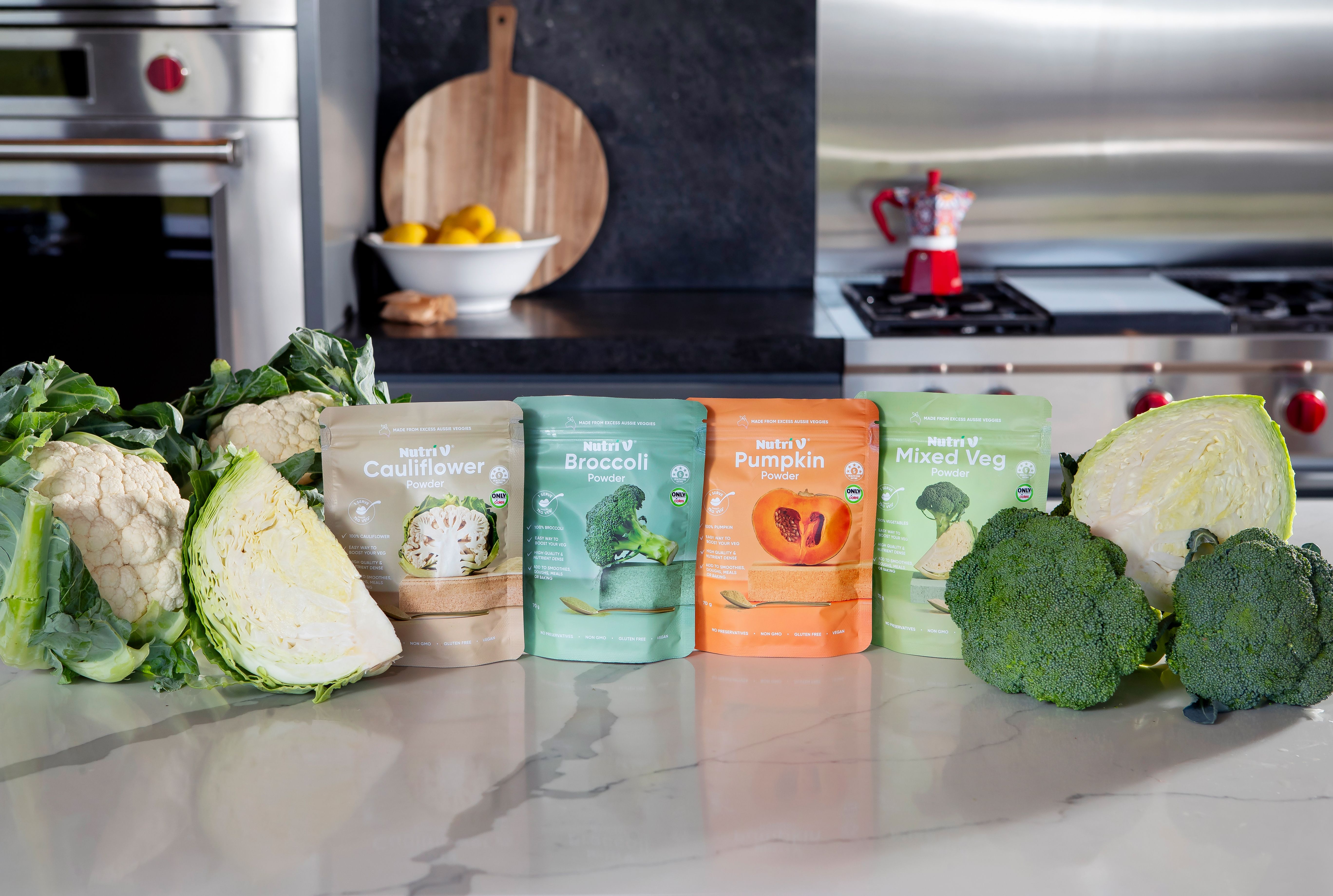 Coles launches veggie powder made from Aussie waste produce Future