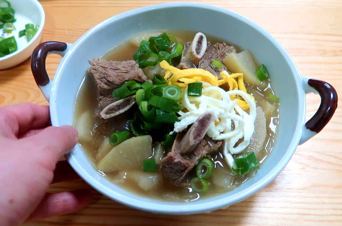 Korean Beef Short Rib Soup Recipe