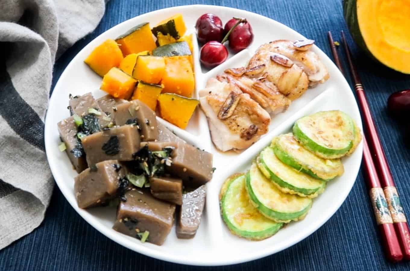 Korean Diet Banchan Plate Idea 2 FutureDish