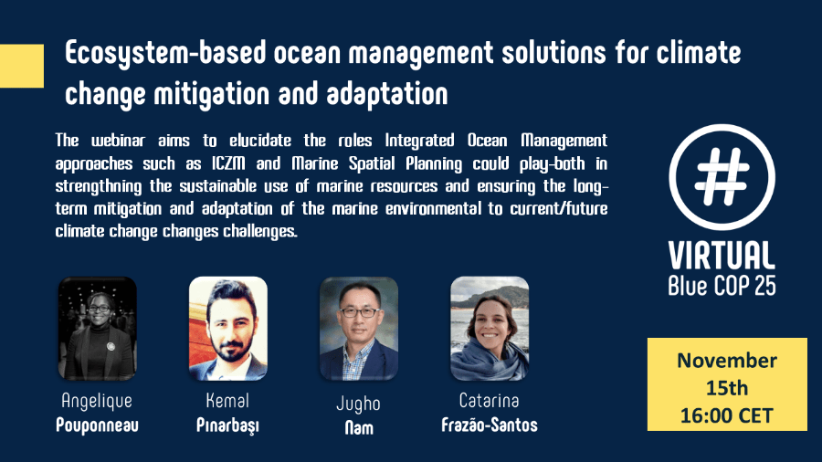 Webinar EcosystemBased Ocean Management Solutions for Climate Change