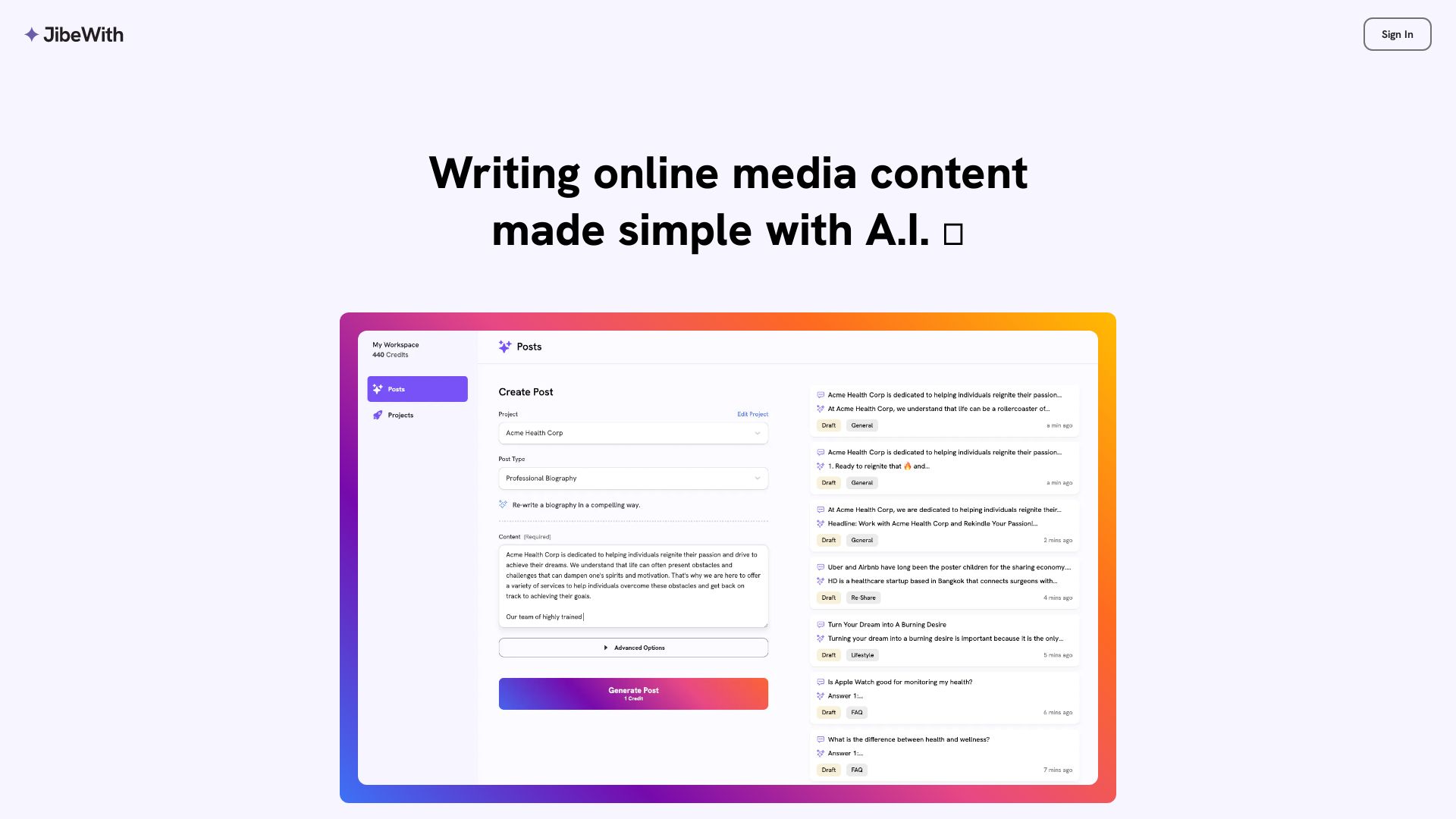 Simplify Online Content Creation with A.I. Futureen