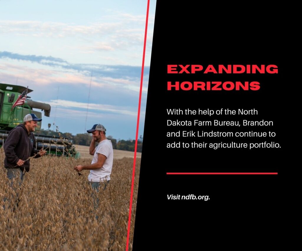 North Dakota Farm Bureau Expanding Horizons Future Farmer