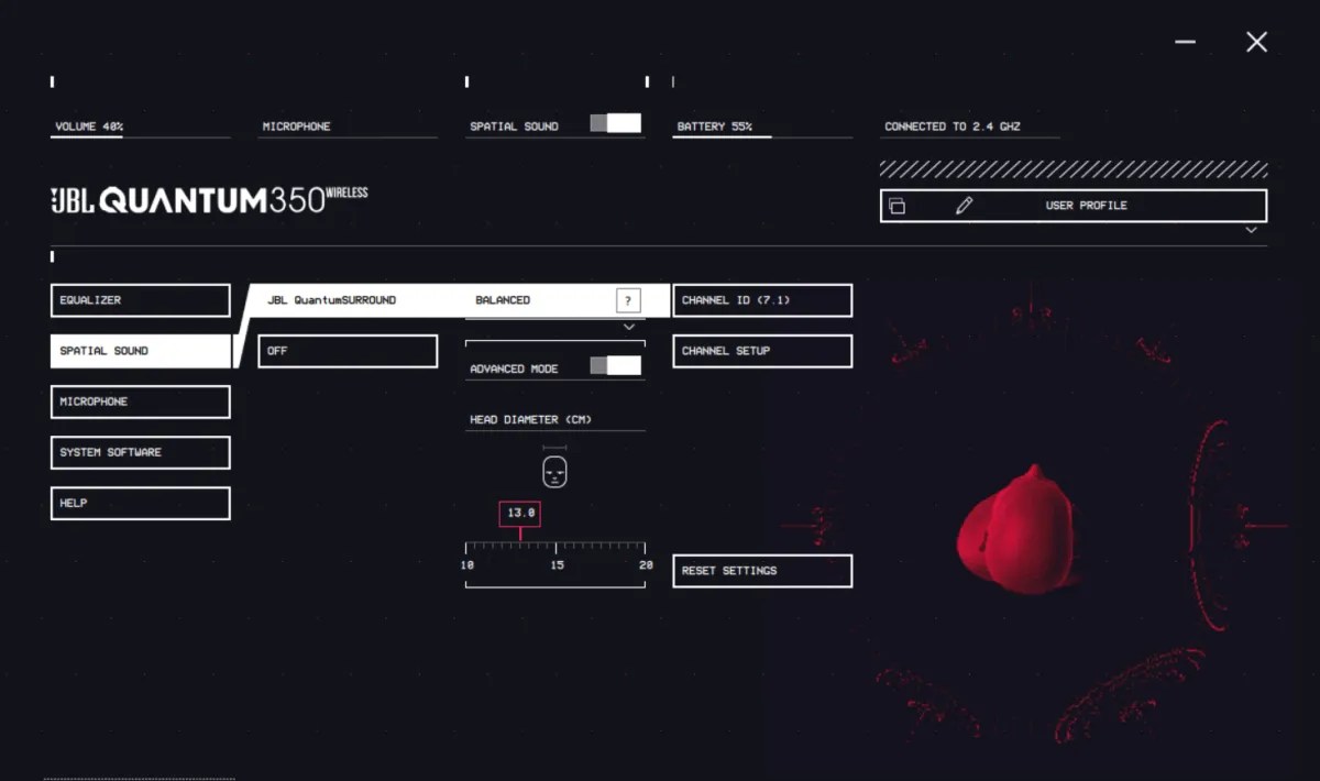 Handson review JBL Quantum 350 Wireless Headset