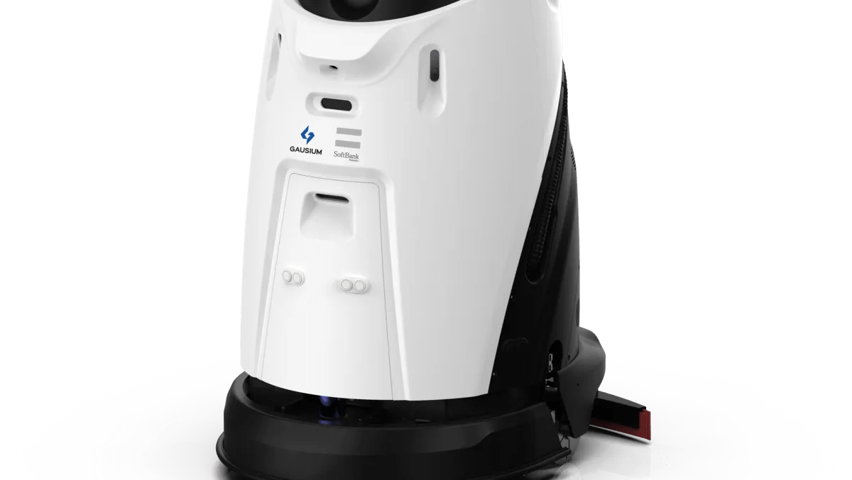 SoftBank introduces an AIpowered floor cleaning robot