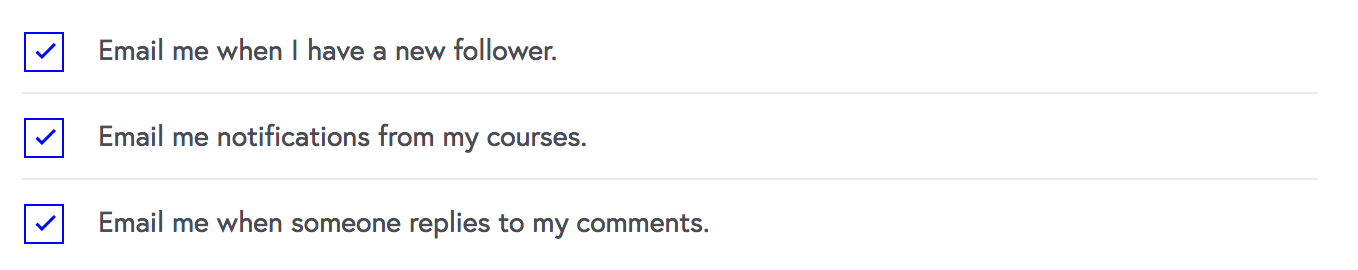 Checkboxes Design System