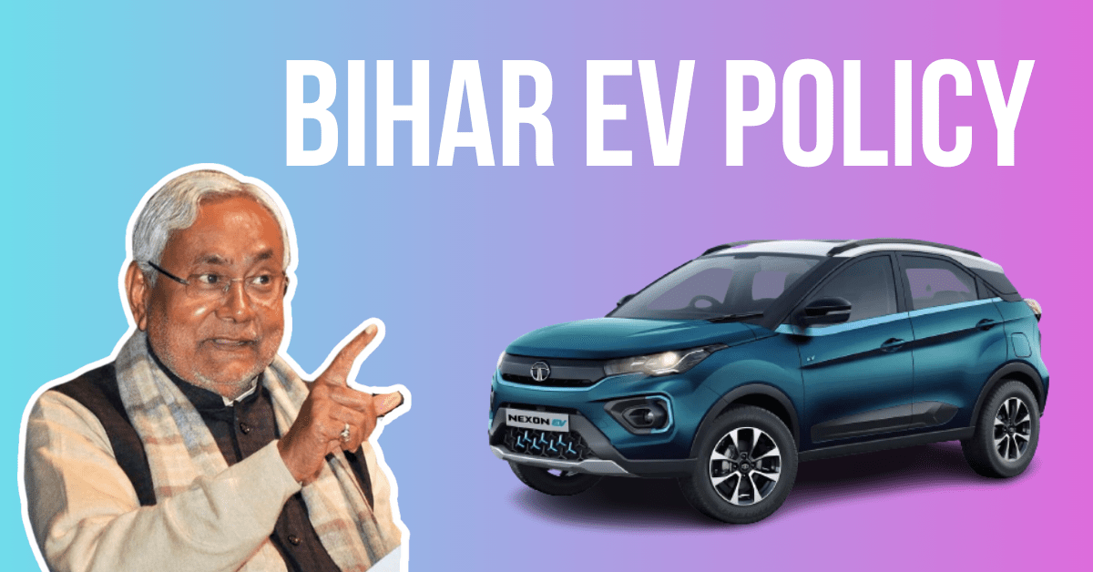 Bihar Govt Unveils Mega Incentives in New EV Policy