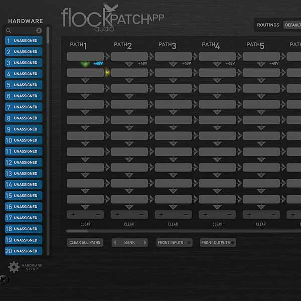 most advanced digitallycontrolled, 100analog patch bay routing system