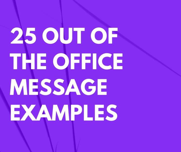 Out Of Office Holiday _ How to Write an Effective Out of Office Message ...