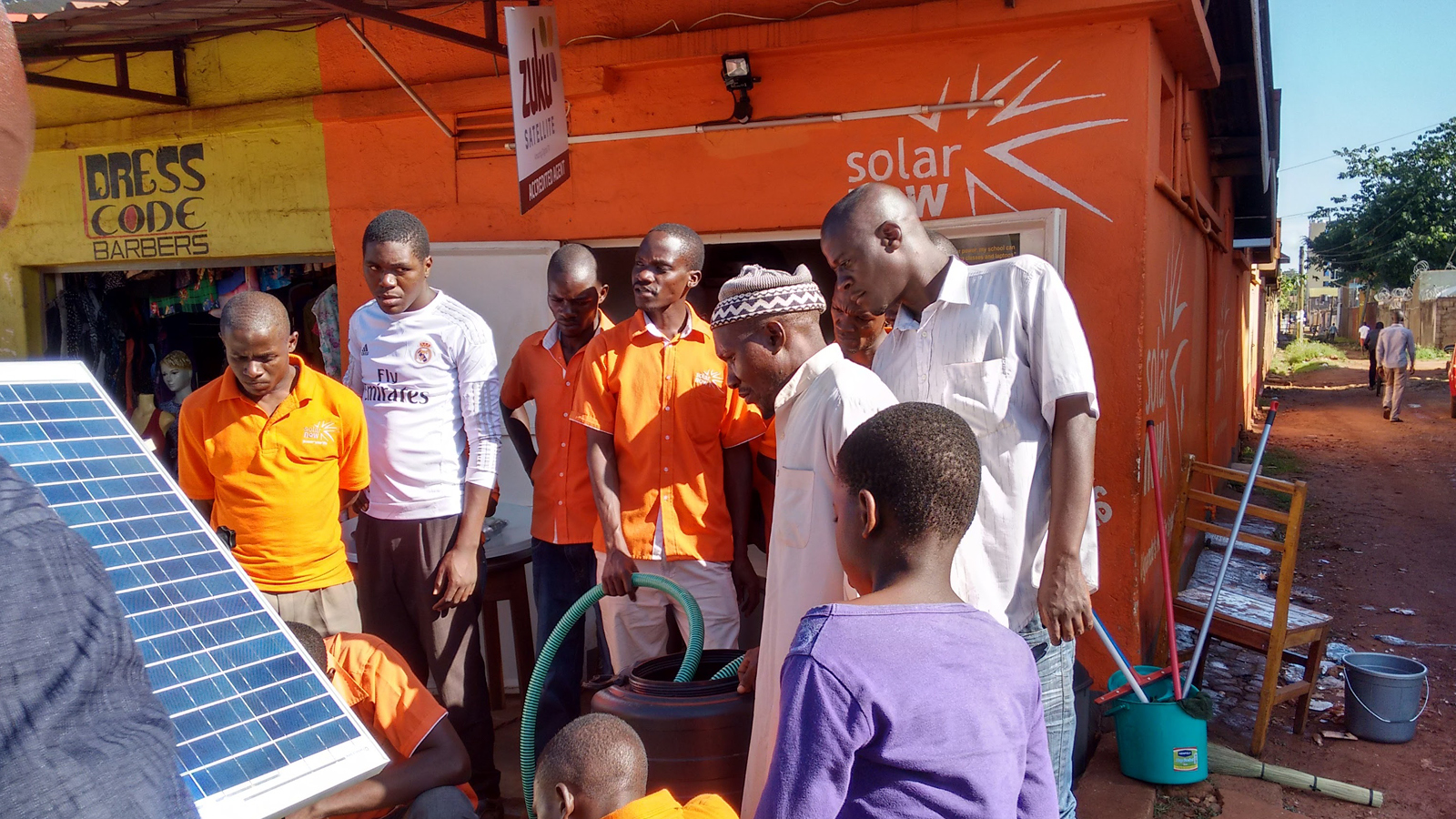 SolarNow store Uganda solar irrigation Futurepump Solar Irrigation