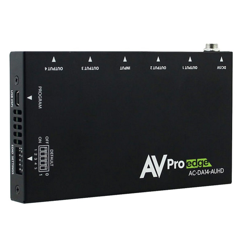 AVPro Edge ACDA14AUHDGEN2 1x4 HDMI Distribution Amplifier with