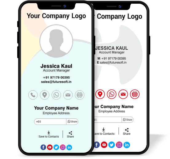 iEdge; Digital Visiting Cards, and Digital Business Cards solution by