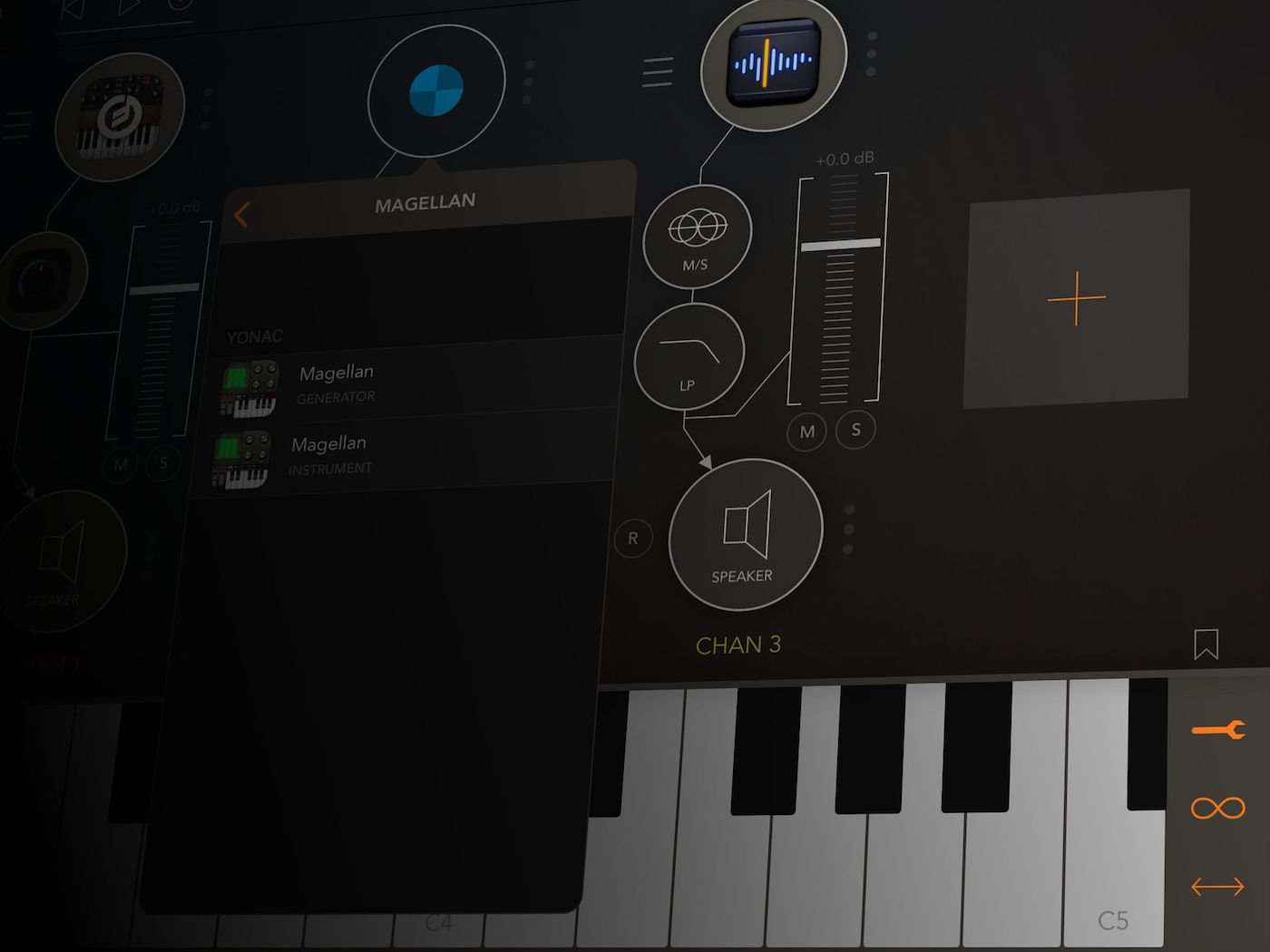 InterApp Audio Generators and Instruments FutureSonic