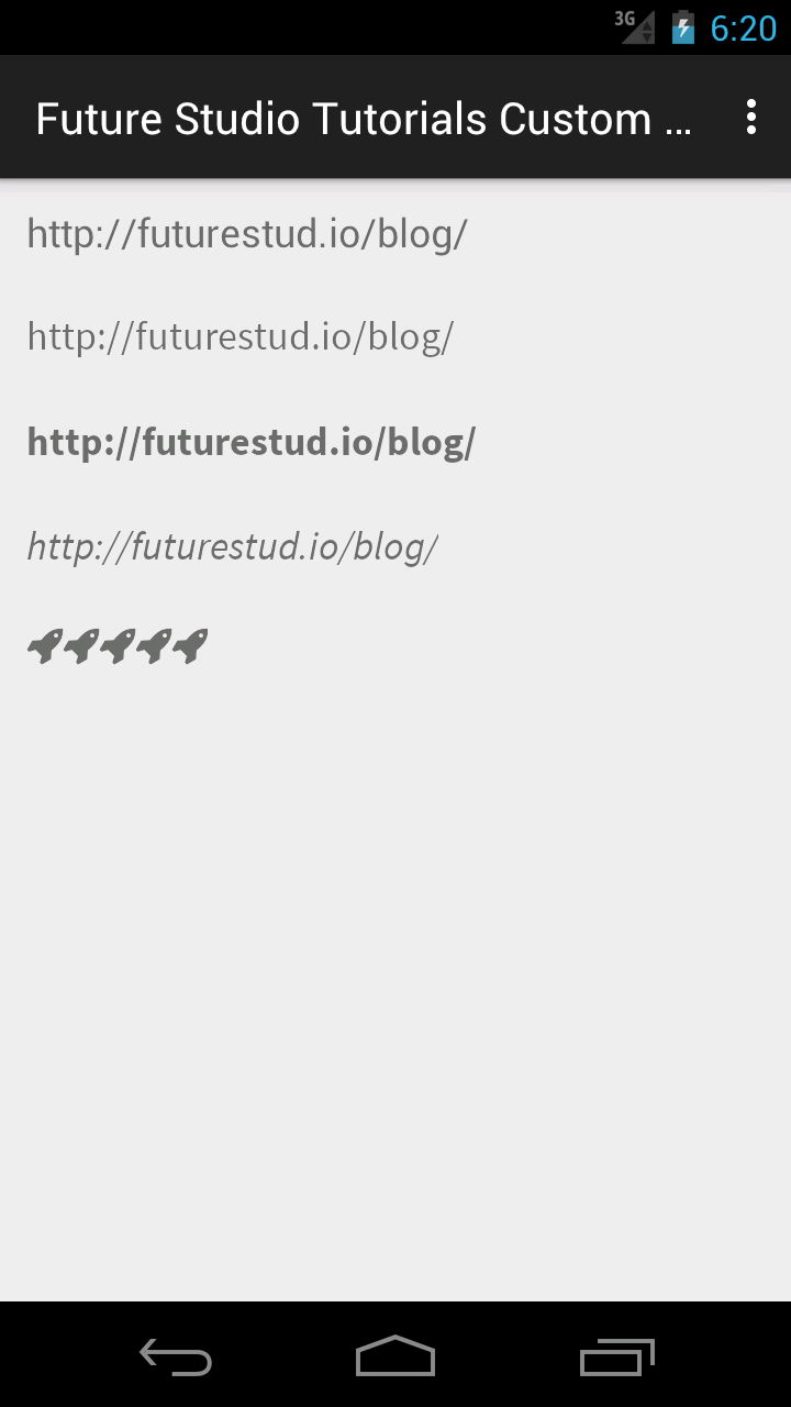 Custom Fonts on Android — Dynamic Font Selection via XML