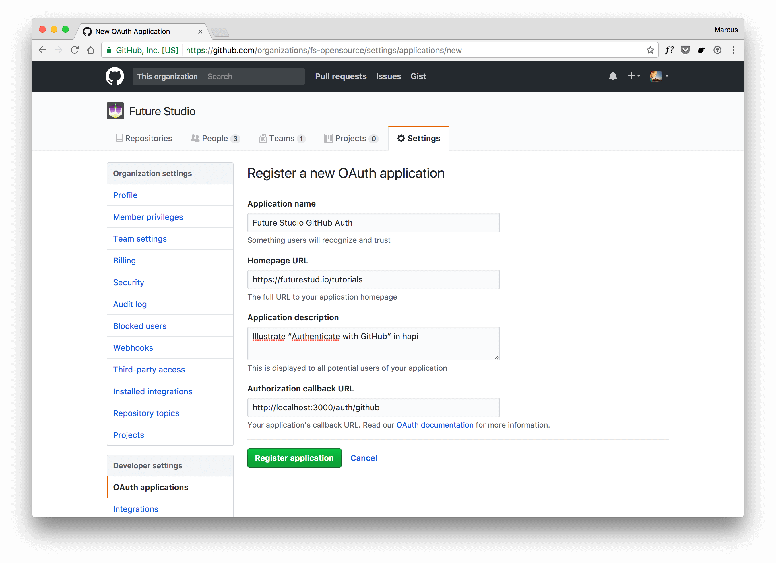 hapi — Authenticate with GitHub And Remember the Login
