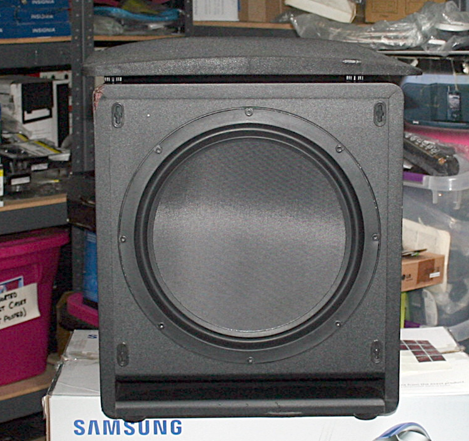 DEFECTIVE KLIPSCH SW112 12INCH PORTED FRONTFIRING POWERED
