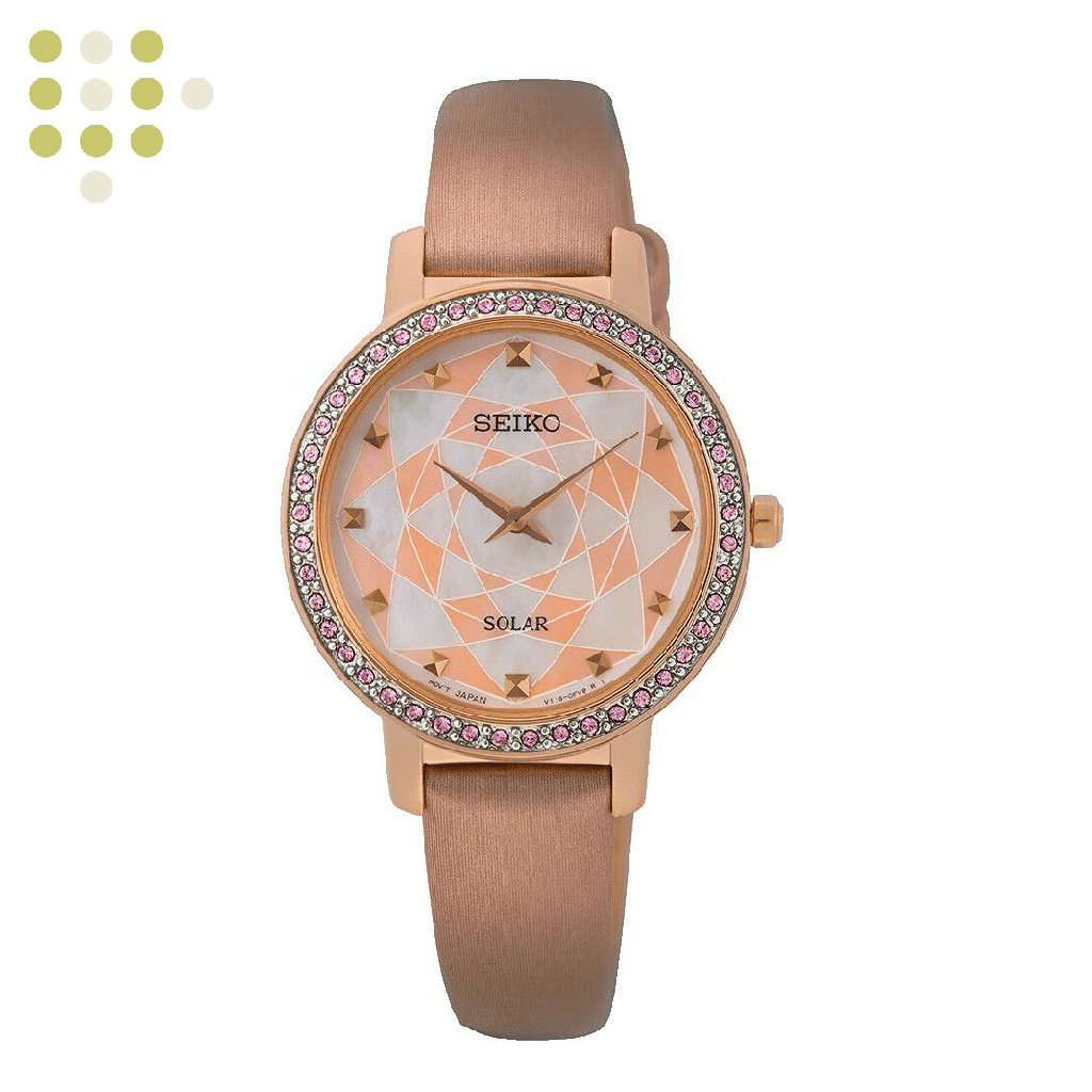 Top 33+ imagen seiko solar watch women Abzlocal.mx