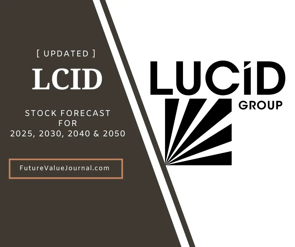 [Updated] Lucid stock forecast for 2025 to 2050 FVJ