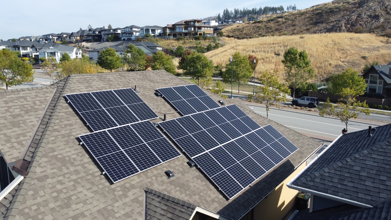 Solar Panel Installation Projects in Kelowna, the Okanagan, and Chilliwack