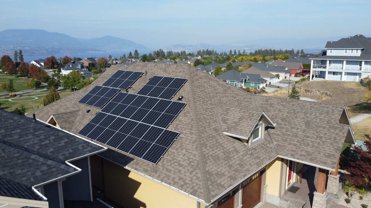 Solar Panel Installation Projects in Kelowna, the Okanagan, and Chilliwack