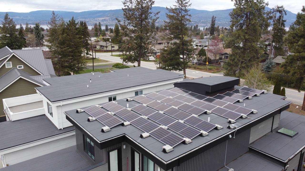 Solar Panel Installation Projects in Kelowna, the Okanagan, and Chilliwack