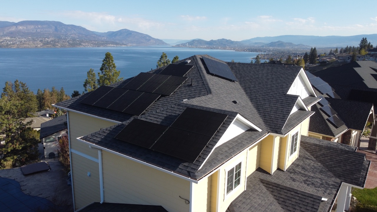 Solar Panel Installation Projects in Kelowna, the Okanagan, and Chilliwack