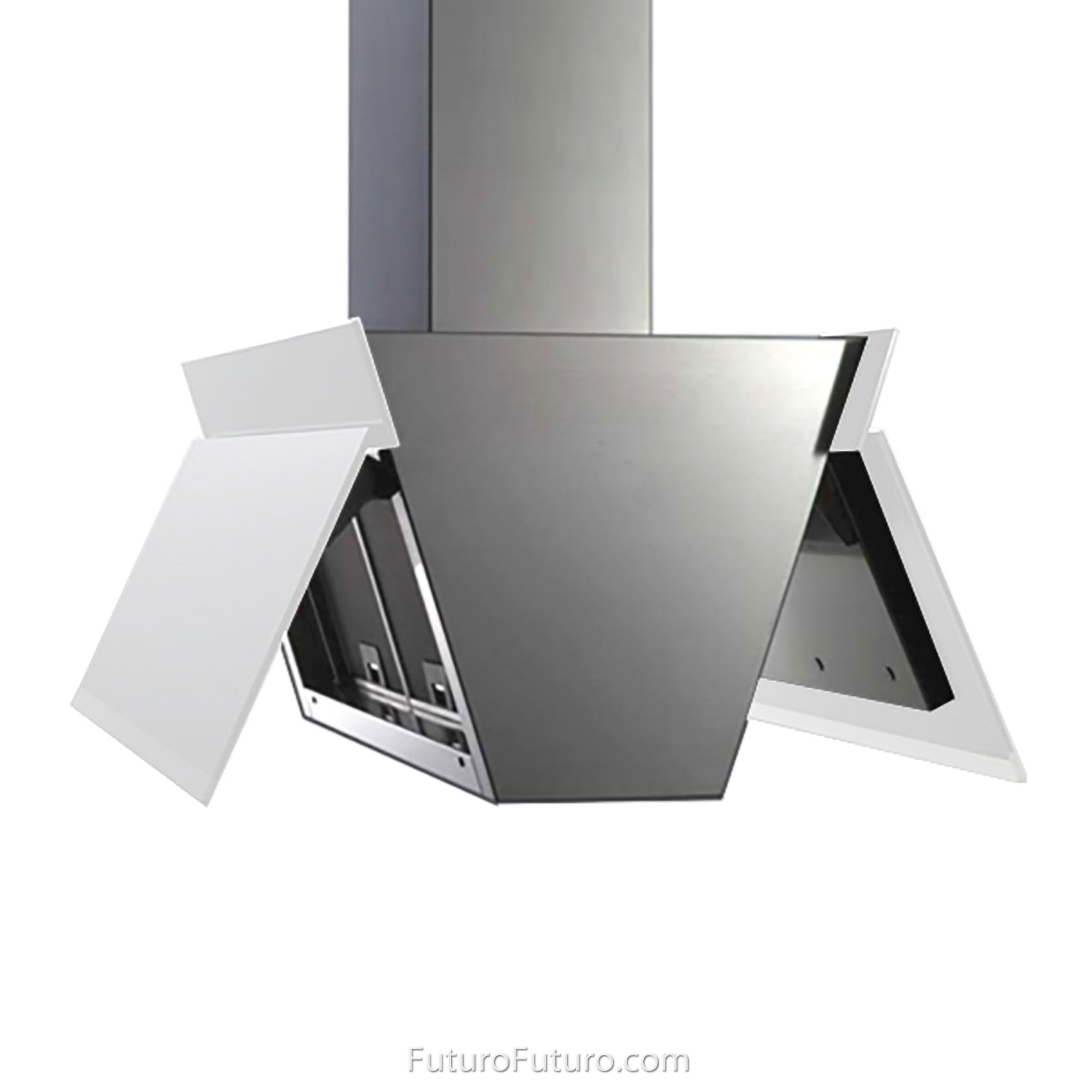 Futuro Futuro 36″ Gullwing White Island Range Hood