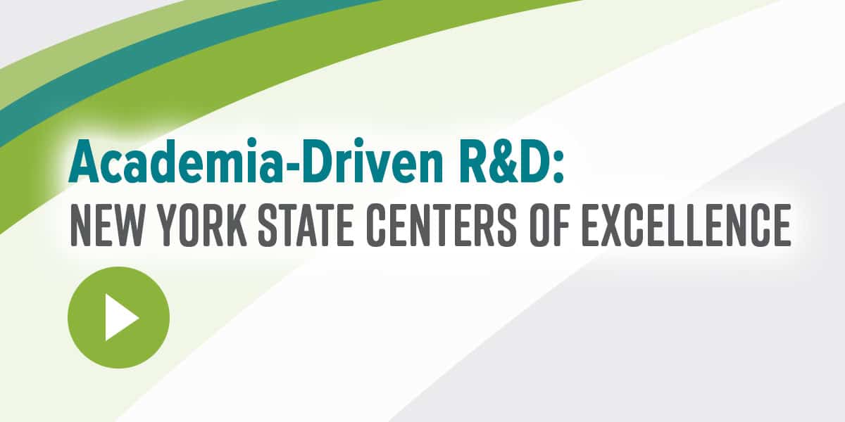 AcademiaDriven R&D New York State Centers of Excellence FuzeHub